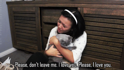 please don't leave me, I love you